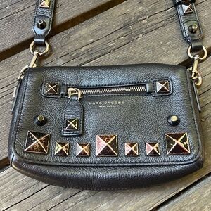 Marc Jacobs studded crossbody / clutch